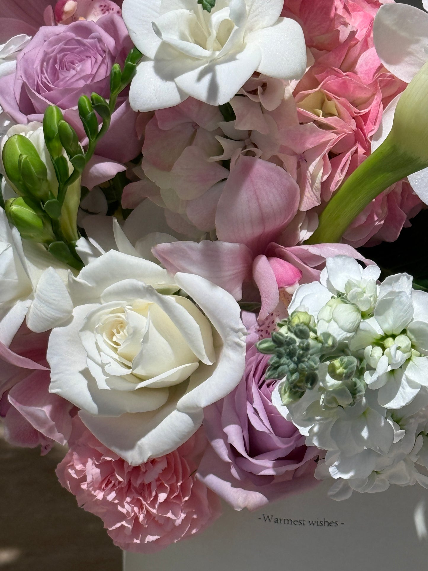 Lavender Cymbidium——Luxury Orchids Bucket| Birthday Gift| Anniversary Bouquet