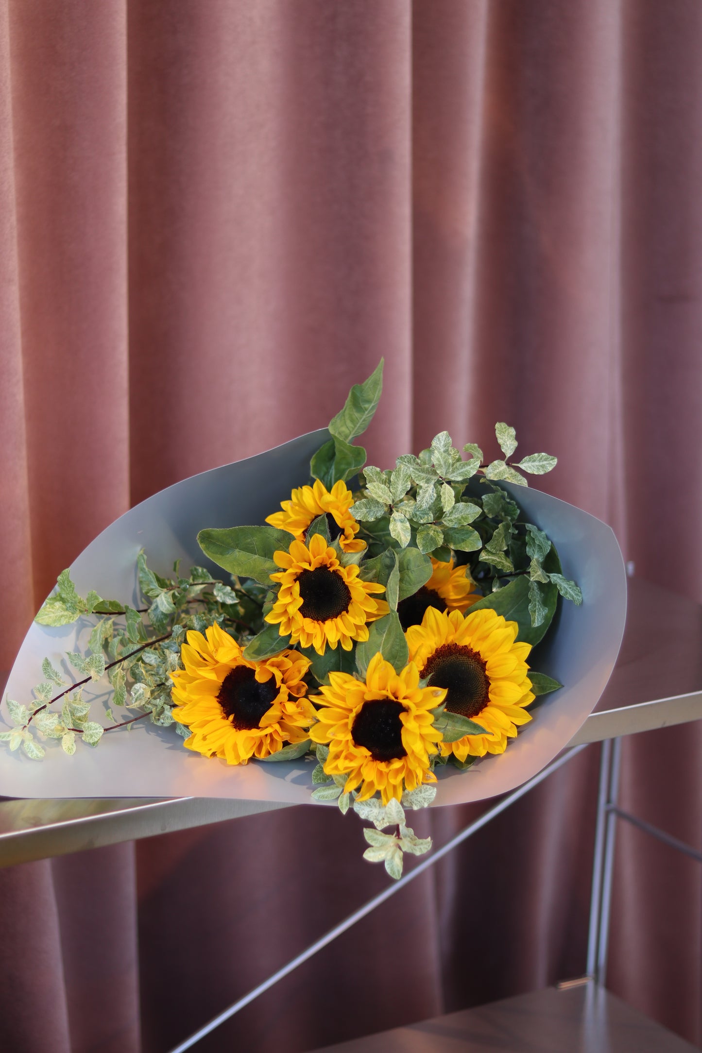 Graduation flowers Auckland with sunflowers