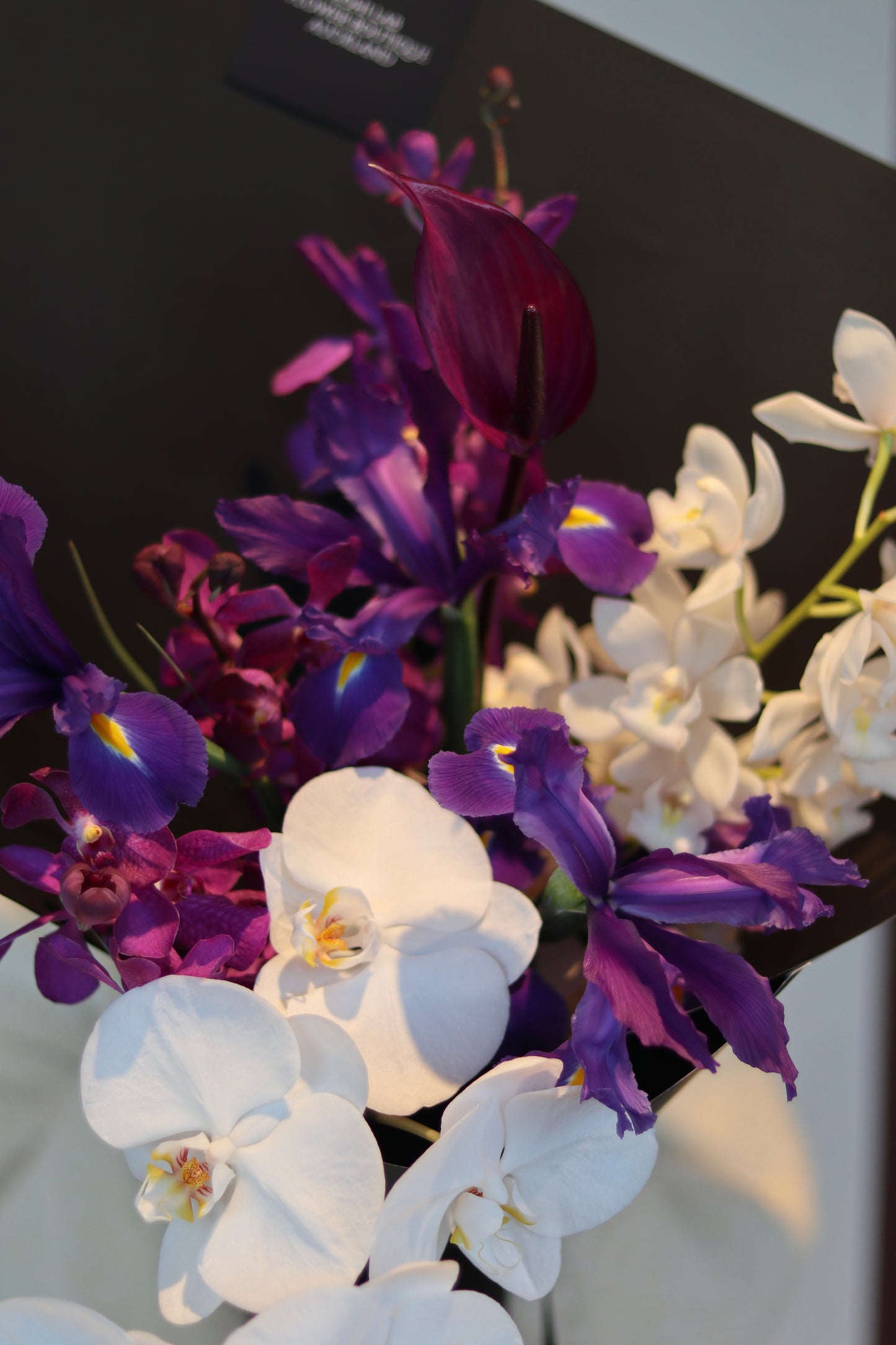 Violet Love Letter| Dark Purple|Special Color Bouquet for Birthday,Valentine's Day