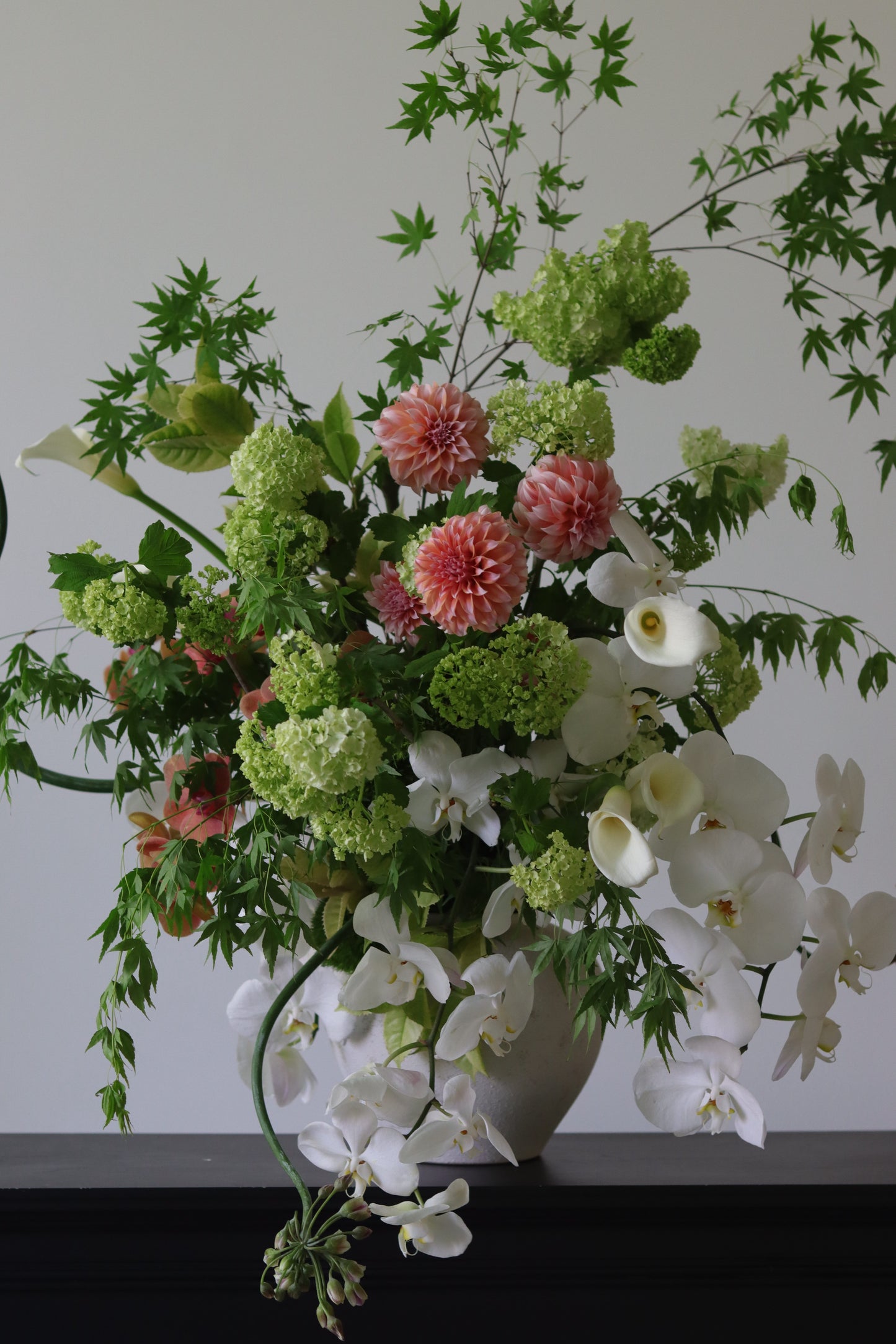 Large statement floral arrangement Auckland
